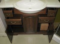 Товар: Тумба под раковину Opadiris Риспекто 105 Z0000001784 Орех антикварный ручки Бронза - фото 2 Тумба под раковину Opadiris Риспекто 105 Z0000001784 Орех антикварный ручки Бронза — фото 2, Мебель для ванной