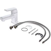 Товар: Смеситель для раковины Orange OneLife P02-021w Белый - фото 4 Смеситель для раковины Orange OneLife P02-021w Белый — фото 4, Смесители