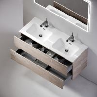 Тумба под раковину Sancos Urban 120 UR120-2EG подвесная Дуб Галифакс натуральный — фото 6, Тумбы под раковину