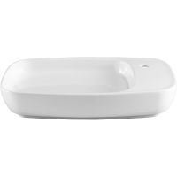 Раковина Allen Brau Liberty 2 70 4.32012.20 Белая — фото 4, Раковины