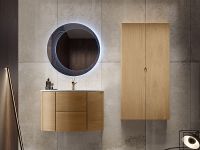 Товар: Зеркало Cezares 80 45053 с подсветкой круглое - фото 5 Зеркало Cezares 80 45053 с подсветкой круглое — фото 5, Мебель для ванной