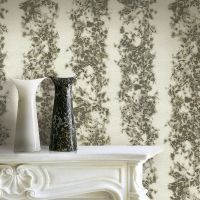 Обои Decori-Decori Carrara 82682 Винил на флизелине (1,06*10,05) Белый/Черный, Мрамор — фото 2, Обои для стен