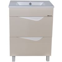 Тумба под раковину Bellezza Эйфория 60 4639109660073 Бежевая — фото 1, Мебель для ванной