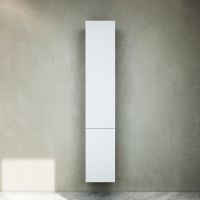 Шкаф пенал AM.PM Gem 30 L M90CHL0306WG подвесной Белый — фото 4, Пеналы для ванной комнаты