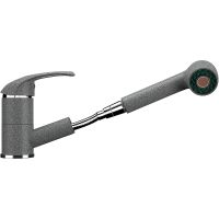 Смеситель для кухни Ulgran Classic U-002-309 Темно-серый — фото 1, Смесители