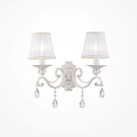 Товар: Настенный светильник Maytoni Elegant Grace ARM247-02-G Белый Золото - фото 4 Настенный светильник Maytoni Elegant Grace ARM247-02-G Белый Золото — фото 4, Светильники