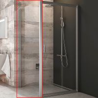 Душевая стенка Ravak Blix BLPS-100 9BHA0C00Z1 профиль Хром стекло Transparent — фото 1, Боковые стенки