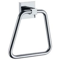 Кольцо для полотенец Fixsen Metra FX-11111 трапеция Хром — фото 1, Полотенцедержатели