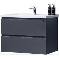 Тумба с раковиной Orans BC-4023-800 4023800З Матовый графитовый — фото 1, Тумбы с раковиной