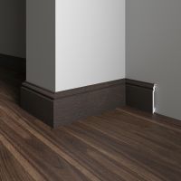 Плинтус Decor-Dizayn 701-93SH 2400x16x100 мм — фото 2, Плинтуса напольные