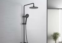 Душевая система Aquatek Бетта AQ2140MB Черная матовая — фото 2, Душевые стойки