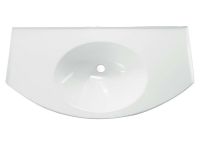 Раковина Эстет Флорида 100 ФР-00000802 Белая — фото 2, Раковины встраиваемые сверху