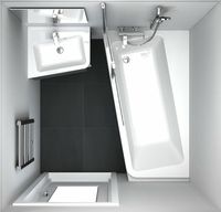 Акриловая ванна Ravak 10° 170x100 L C811000000 без гидромассажа — фото 3, Акриловые ванны