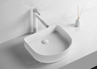 Товар: Раковина-чаша Ceruttispa 41 CR8011 9558 Белая - фото 2 Раковина-чаша Ceruttispa 41 CR8011 9558 Белая — фото 2, Раковины накладные