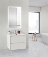 Тумба под раковину BelBagno KRAFT 39-600/390-2C-SO-BO подвесная Bianco Opaco — фото 3, Тумбы под раковину