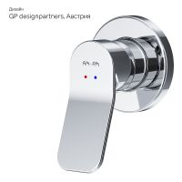 Смеситель для душа AM.PM X-Joy Хром арт-F85A65000 — фото 11, Встраиваемые смесители для душа