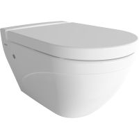 Унитаз Bocchi Taormina Arch 1012-001-0129 подвесной Белый глянцевый без сиденья — фото 1, Унитазы