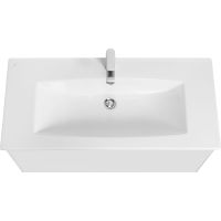 Товар: Тумба под раковину Aquaton Сохо 100 1A258201AJ010 подвесная Белая глянцевая - фото 2 Тумба под раковину Aquaton Сохо 100 1A258201AJ010 подвесная Белая глянцевая — фото 2, Мебель для ванной