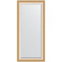 Зеркало Evoform Exclusive 166х76 BY 1211 с фацетом в багетной раме - Травленое золото 87 мм — фото 1, Мебель для ванной