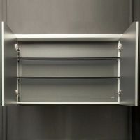 Товар: Зеркальный шкаф Boheme Armadi Art Vallessi 80 547-W с подсветкой Белый глянец - фото 2 Зеркальный шкаф Boheme Armadi Art Vallessi 80 547-W с подсветкой Белый глянец — фото 2, Мебель для ванной