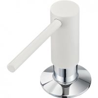 Дозатор для моющего средства Milacio Ultra MC.931.WH Белый матовый — фото 2, Дозаторы для кухонных моек