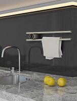 Электрический полотенцесушитель Terminus Полка Электро П2 Круг 500х90 4670078537737 Хром — фото 5, Электрические полотенцесушители