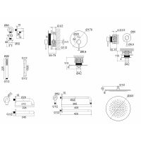 Товар: Душевая система Whitecross Y gold YSET07GL Золото - фото 16 Душевая система Whitecross Y gold YSET07GL Золото — фото 16, Душевое оборудование. Душевая программа