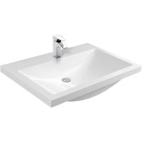 Раковина Эстет Монако 70 ФР-00000792 Белая — фото 1, Раковины встраиваемые сверху