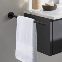 Полотенцедержатель Timo Saona 13052/03 Черный матовый — фото 2, Полотенцедержатели