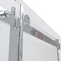 Душевой уголок Vincea Como 120x100 VSR-1C1012CLB профиль Черный стекло прозрачное — фото 5, Прямоугольные душевые уголки