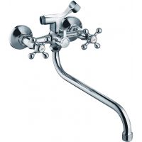 Смеситель для ванны Viko V-1005 универсальный Хром — фото 1, Смеситель для ванны