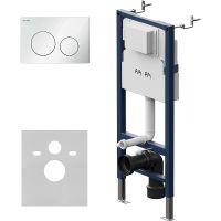 Инсталляция AM.PM PrimeFit I012709.0101 для унитаза с Белой глянцевой клавишей смыва — фото 5, Инсталляции для унитазов