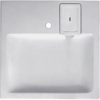 Раковина Marmo Bagno Дельта 60 MB-DL60-60 на стиральную машину Белая — фото 3, Раковины