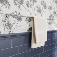 Полотенцедержатель Iddis Retro RETSS10i49 Одинарный Хром — фото 5, Полотенцедержатели