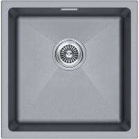 Кухонная мойка Paulmark Lumi 45 UNI LU45-GRM Серый металлик — фото 1, Кухонные мойки