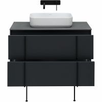 Тумба под раковину Allen Brau Reality 90 1.32006.AM подвесная Антрацит матовый — фото 26, Тумбы под раковину