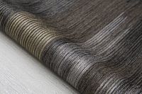 Обои Solo Graphic SL8745-26 Винил на флизелине (1,06*10) Коричневый/Золото/Черный, Линии — фото 3, Обои для стен