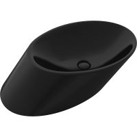 Раковина-чаша Bocchi Vessel 72 1013-005-0125 Черная глянцевая — фото 1, Раковины