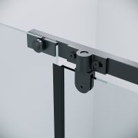 Товар: Душевая дверь Grossman Pragma 110 100.K33.03.110.21.00 профиль Черный матовый стекло прозрачное - фото 8 Душевая дверь Grossman Pragma 110 100.K33.03.110.21.00 профиль Черный матовый стекло прозрачное — фото 8, Душевые двери в нишу