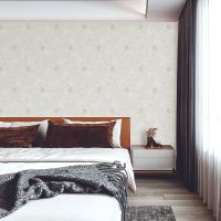 Обои Bernardo Bartalucci Carnazza 5056-4 Винил на флизелине (1,06*10) Серый, Классическая лилия/Орнамент — фото 3, Обои для стен