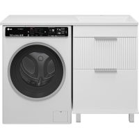 Товар: Тумба под раковину Brevita Enfida 120 ENF-07060-012Я Белая матовая - фото 3 Тумба под раковину Brevita Enfida 120 ENF-07060-012Я Белая матовая — фото 3, Мебель для ванной