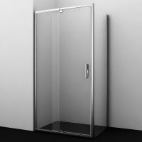 Товар: Душевой уголок WasserKRAFT Berkel 130x100 48P34 профиль Хром стекло прозрачное - фото 7 Душевой уголок WasserKRAFT Berkel 130x100 48P34 профиль Хром стекло прозрачное — фото 7, Душевые уголки