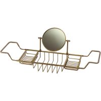 Полка корзина Migliore Complementi 22008 Бронза — фото 1, Полки для ванной и душа