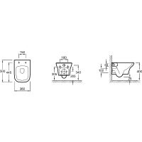 Комплект унитаза с инсталляцией Jacob Delafon Vox E21772RU-00 с сиденьем Микролифт без клавиши смыва — фото 12, Комплекты унитаз + инсталляция