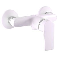 Смеситель для душа Rav Slezak Colorado CO181.5BC Белый глянцевый Хром — фото 1, Смеситель для душа