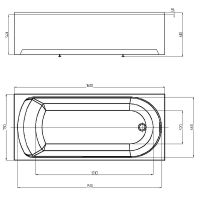 Товар: Акриловая ванна Aquatek Eco-friendly Ника 160x75 NIK160-0000001 без панелей, каркаса и слив-перелива - фото 4 Акриловая ванна Aquatek Eco-friendly Ника 160x75 NIK160-0000001 без панелей, каркаса и слив-перелива — фото 4, Ванны
