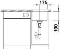 Товар: Кухонная мойка Blanco Subline 320-U 523415 Кофе - фото 7 Кухонная мойка Blanco Subline 320-U 523415 Кофе — фото 7, Кухонные мойки