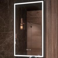 Зеркало Vigo Roberta Luxe 60 z.ROB.60.Luxe с подсветкой и подогревом с сенсорным выключателем — фото 1, Зеркала в ванную комнату