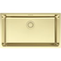 Кухонная мойка Paulmark Yuni 76 Uni YU76-LG Светлое золото — фото 1, Кухонные мойки