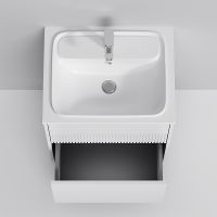 Товар: Тумба под раковину AM.PM Func 60 M8FFUX0602WM подвесная Белая матовая - фото 4 Тумба под раковину AM.PM Func 60 M8FFUX0602WM подвесная Белая матовая — фото 4, Мебель для ванной
